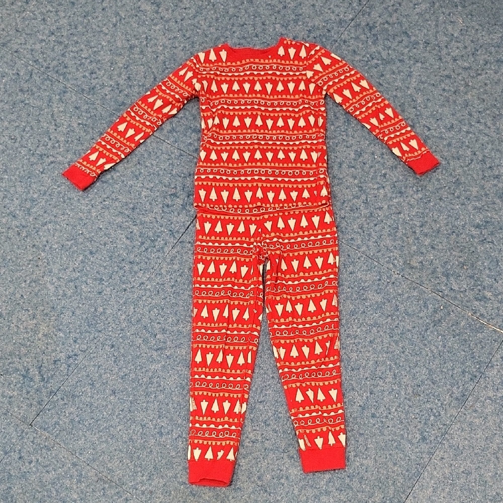 Primary Holiday Pajamas, Size 6-7